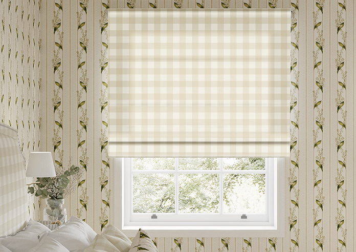Gingham, Mullacombe - Twist&Fit Roman Blind - Image 3